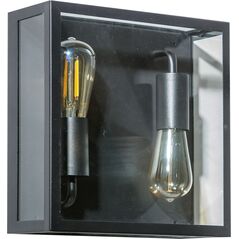 Kinkiet Azzardo Kinkiet zewnętrzny LED Ready IP44 czarny AZzardo NIKLAS AZ4488