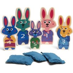 BS Toys BS Toys, Drewniana gra zręcznościowa Króliczki