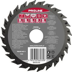 Profix TARCZA PŁASKA TARNIK GRUBE ZĘBY Z PIŁĄ 230MM PROLINE