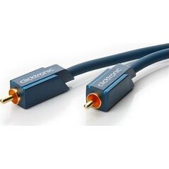 Kabel Clicktronic RCA (Cinch) - RCA (Cinch) 2m granatowy (70445)