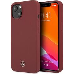 Mercedes Mercedes MEHCP13MSILRE iPhone 13 6,1" czerwony/red hardcase Silicone Line