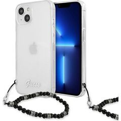 Guess Guess GUHCP13MKPSBK iPhone 13 6,1" Transparent hardcase Black Pearl