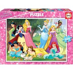 Educa Puzzle 500 Księżniczki z bajek Disneya G3