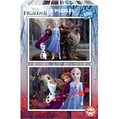 Educa Puzzle 2x100 Kraina Lodu II G3
