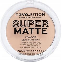 Makeup Revolution Makeup Revolution Super Matte Pressed Powder Puder matujący - Vanilla 6g