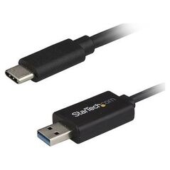 Kabel USB StarTech USB-A - USB-C 2 m Czarny (USBC3LINK)