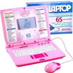 LAPTOP EDUKACYJNY 65 PROGRAMÓW POLSKI ANGIELSKI