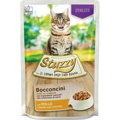 Schesir STUZZY KOT sasz.85g STERILIZED KURA chunkies /24