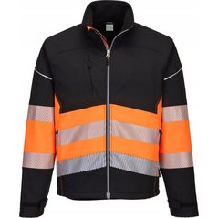 Portwest KURTKA OSTRZEGAWCZA SOFTSHELL PW375BKO ROZMIAR M