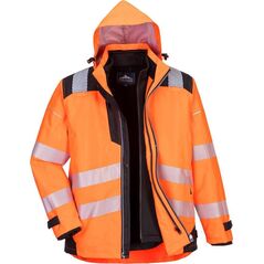 Portwest KURTKA ROBOCZA 3W1 PW365OBR POMARAŃCZOWA XXL