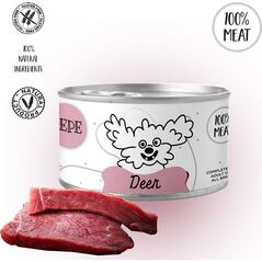 Paka Zwierzaka PEPE Wet Food Deer (jeleń) 410g