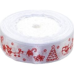 BREWIS Wstążka satynowa BREWIS Boże Narodzenie 12mm x 22m kolor 12 Brewis