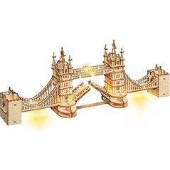 Robotime Robotime Drewniany Model Puzzle 3D Tower Bridge
