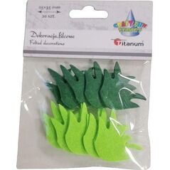 Titanum Filcowa trawa 35x25mm mix 20szt