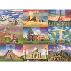 Ravensburger Puzzle dla dzieci 2D Monumentalne budynki 200 elementów