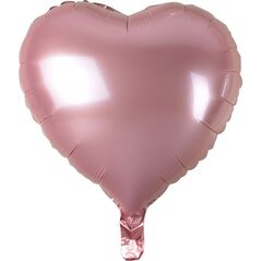 GoDan Balon foliowy SERCE, jasnoróżowe, 18 cali