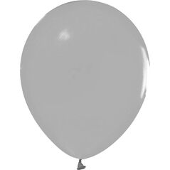 GoDan Balony pastelowe Szare, B&C, 30 cm, 50 szt.
