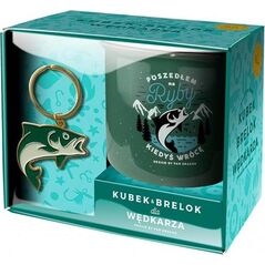 Pan Dragon Zestaw kubek + brelok Hobby-Ryby (453588) - 5901854965871