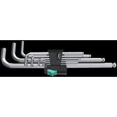 Wera Wera 950/9 Hex-Plus 1 - L-key, metric, frame chrome