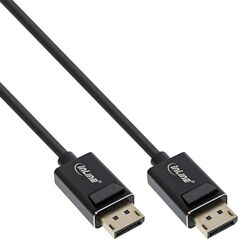 Kabel InLine DisplayPort - DisplayPort 1m czarny (15401P)