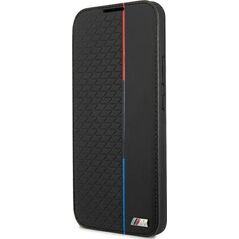 BMW Etui BMW BMBKS22MTRTBK S22+ S906 czarny/black bookcase M Collection Triangles