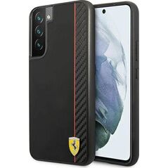 Ferrari Ferrari FESAXHCS22MBK S22+ S906 czarny/black hardcase On Track Carbon Stripe