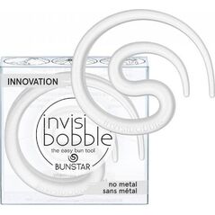Invisibobble INVISIBOBBLE_Bunstar The Traceless Bun Tool spiralka do stylizacji koka Ice Ice Lady