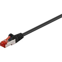 MicroConnect F/UTP CAT6 25m Black LSZH,