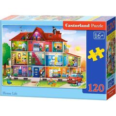 Castorland Puzzle 120 House Life CASTOR