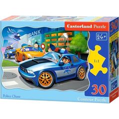 Castorland Puzzle 30 Police Chase CASTOR