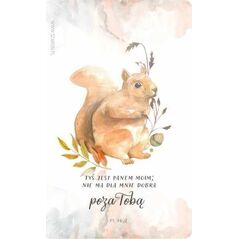 Szaron Magnes na lodówkę - wiewiórka