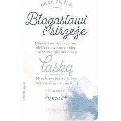 Szaron Magnes na lodówkę - Błogosławieństwo akwarela