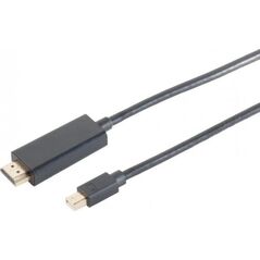 Kabel DisplayPort Mini - HDMI 2m czarny (10-53035)