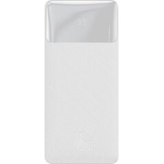 Powerbank Baseus Bipow Digital Display 15W 10000mAh Biały