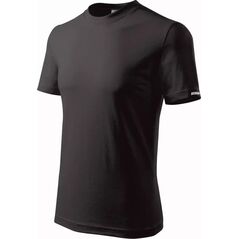 Dedra Koszulka męska T-shirt L, czarna, 100% bawełna