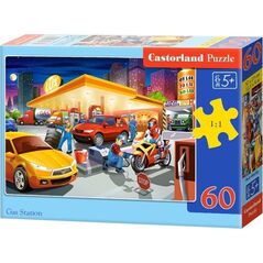 Castorland Puzzle 60 Gas Station CASTOR