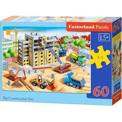 Castorland Puzzle 60 Big Construction Site CASTOR
