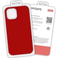 Mysafe MYSAFE ETUI SILIKONOWE IPHONE 12 PRO MAX CZERWONY PUDEŁKO