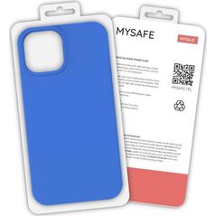 Mysafe MYSAFE ETUI SILIKONOWE IPHONE 12 PRO MAX NIEBIESKI PUDEŁKO