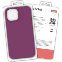 Mysafe MYSAFE ETUI SILIKONOWE IPHONE 13 MINI FIOLET PUDEŁKO