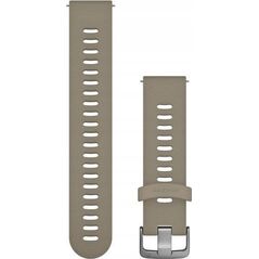 Garmin Pasek silikonowy na nadgarstek Quick Release 20 (piaskowy / stalowo-srebrny) (010-11251-0Z)