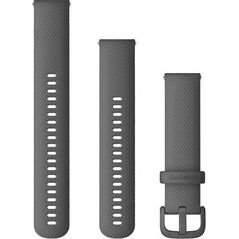Garmin Pasek silikonowy na nadgarstek Quick Release 20 (szary / szara sprzączka) (010-13021-00)