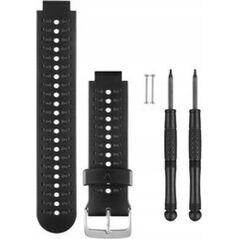 Garmin Pasek gumowy na nadgarstek - seria Forerunner 23x, 630, 735 (czarny / szary) (010-11251-86)