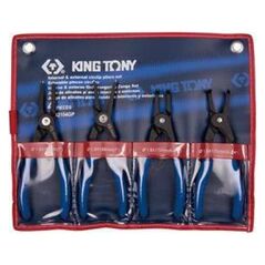 King Tony KING TONY SZCZYPCE SEGERA KOMPLET 4 elem. ETUI KT42154GP