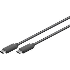 Kabel USB MicroConnect USB-C - USB-C 3 m Czarny (USB3.1CC3)