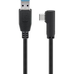 Kabel USB MicroConnect USB-A - USB-C 3 m Czarny (USB3.1CA3A)