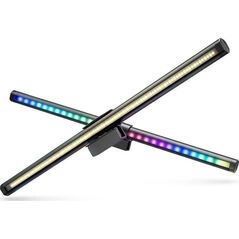 Blitzwolf Lampa BW-CML2 na monitor, RGB (czarna)