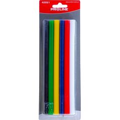 Wkłady klejowe Pro-Line Klej w laskach kolor, 11mm, szt.12*200mm,karta,proline