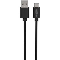 Kabel USB Ansmann USB-A - USB-C 1 m Czarny (456531)