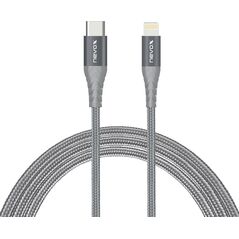 Kabel USB Nevox USB-C - Lightning 1 m Szary